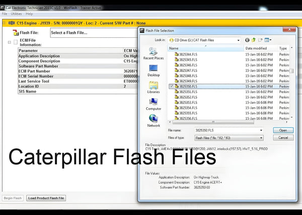 Caterpillar Flash Files - ECM Programming Data