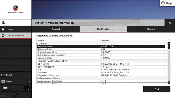 Porsche PIWIS III - Full Engineering Diagnostic Tool