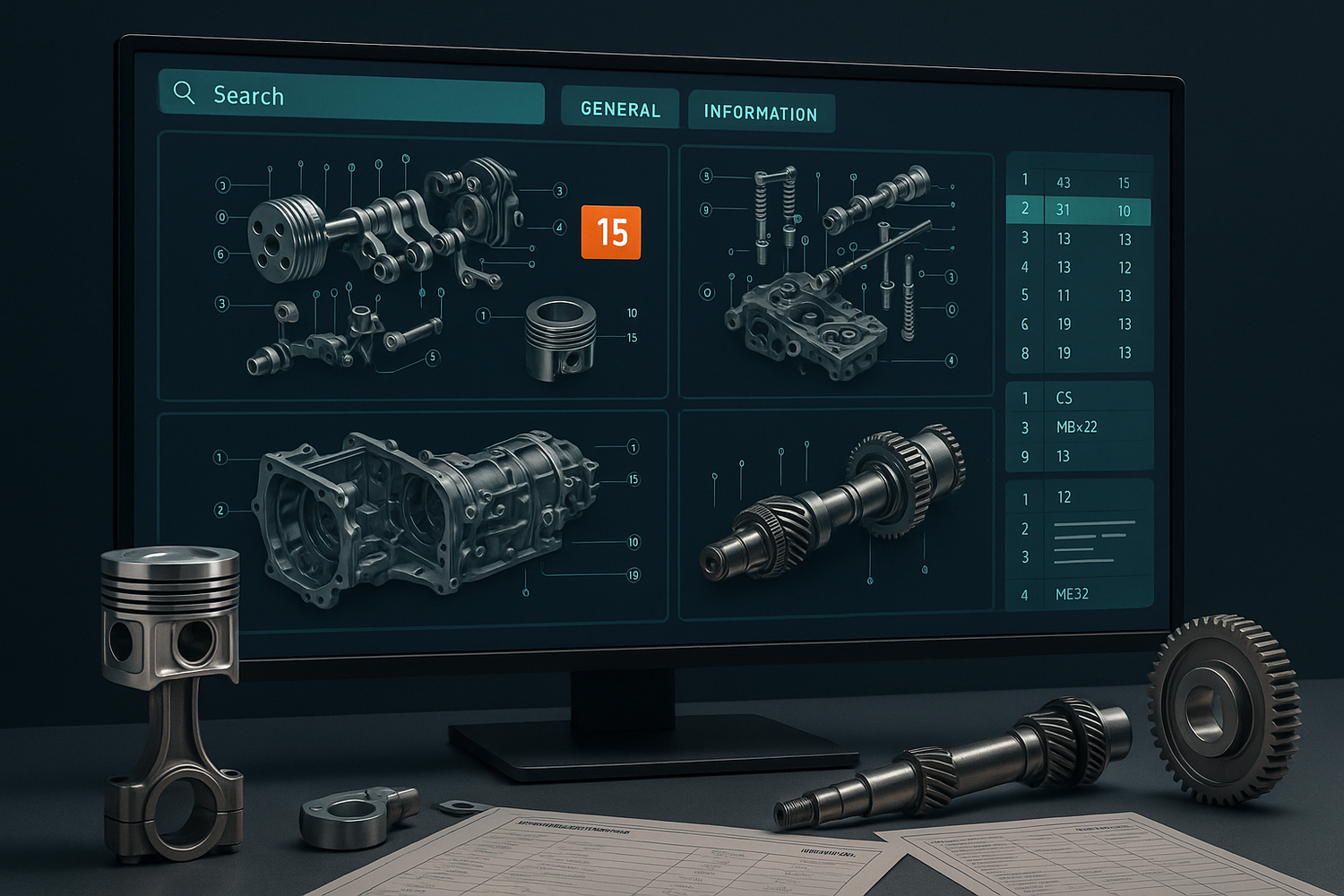 Electronic Parts Catalogs