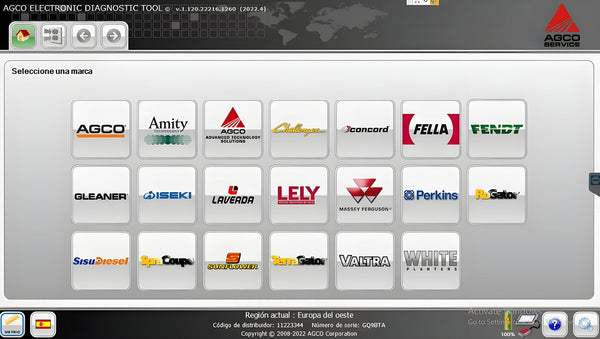 AGCO EDT Software 2026 - Official Electronic Diagnostic Tool for Fendt & Massey Ferguson