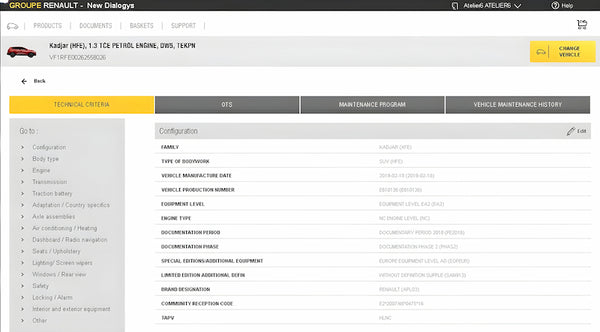 Official Renault NewDialogys Online Subscription - Genuine Factory Repair Manuals - Nexus Auto