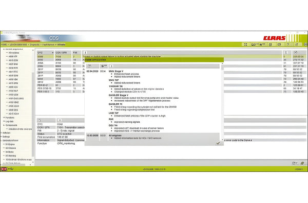 CLAAS CDS Diagnostic System - Official Agricultural Machinery Software - Nexus Auto