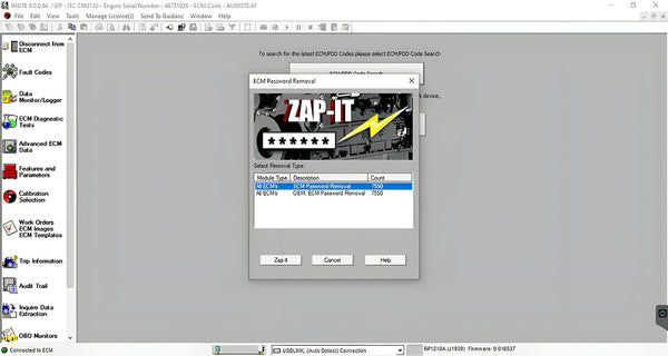 Cummins INSITE Fleet Counts and Zap-It Features - Professional Shop Suite