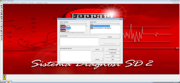 Ferrari SD2 - Official OEM Diagnostic Tool for 355, 360, and 456 Models