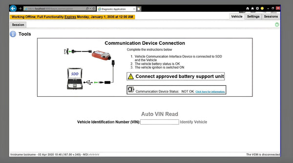JLR SDD Software - Dealer-Level Legacy Programming