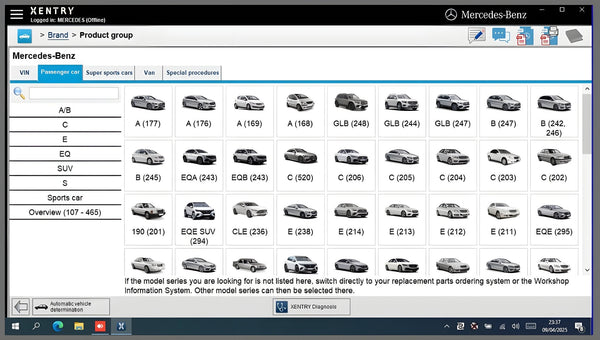 entry v2026 - Official OEM Diagnostic Software for Mercedes-Benz & Smart