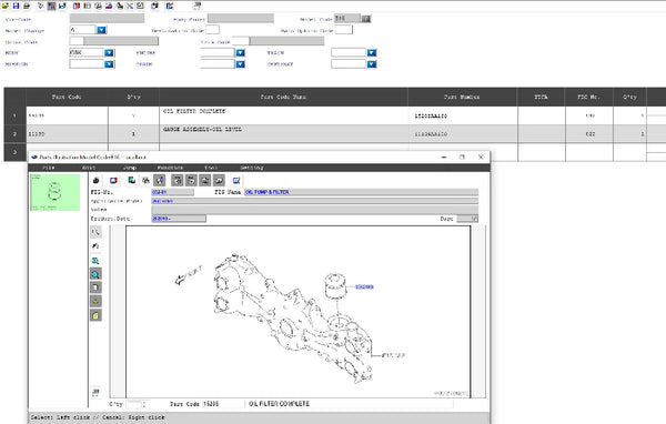 Subaru FAST Electronic Parts Catalog Official Dealer Interface