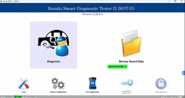 Suzuki SDT-II v2.29 - Official OEM Diagnostic Software for Suzuki & Maruti