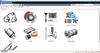 Toyota factory component lookup software with VIN decoding and parts navigation features