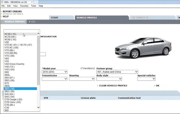 Volvo VIDA 2014D Offline - Legacy Support for Models 1999-2015 - Nexus Auto