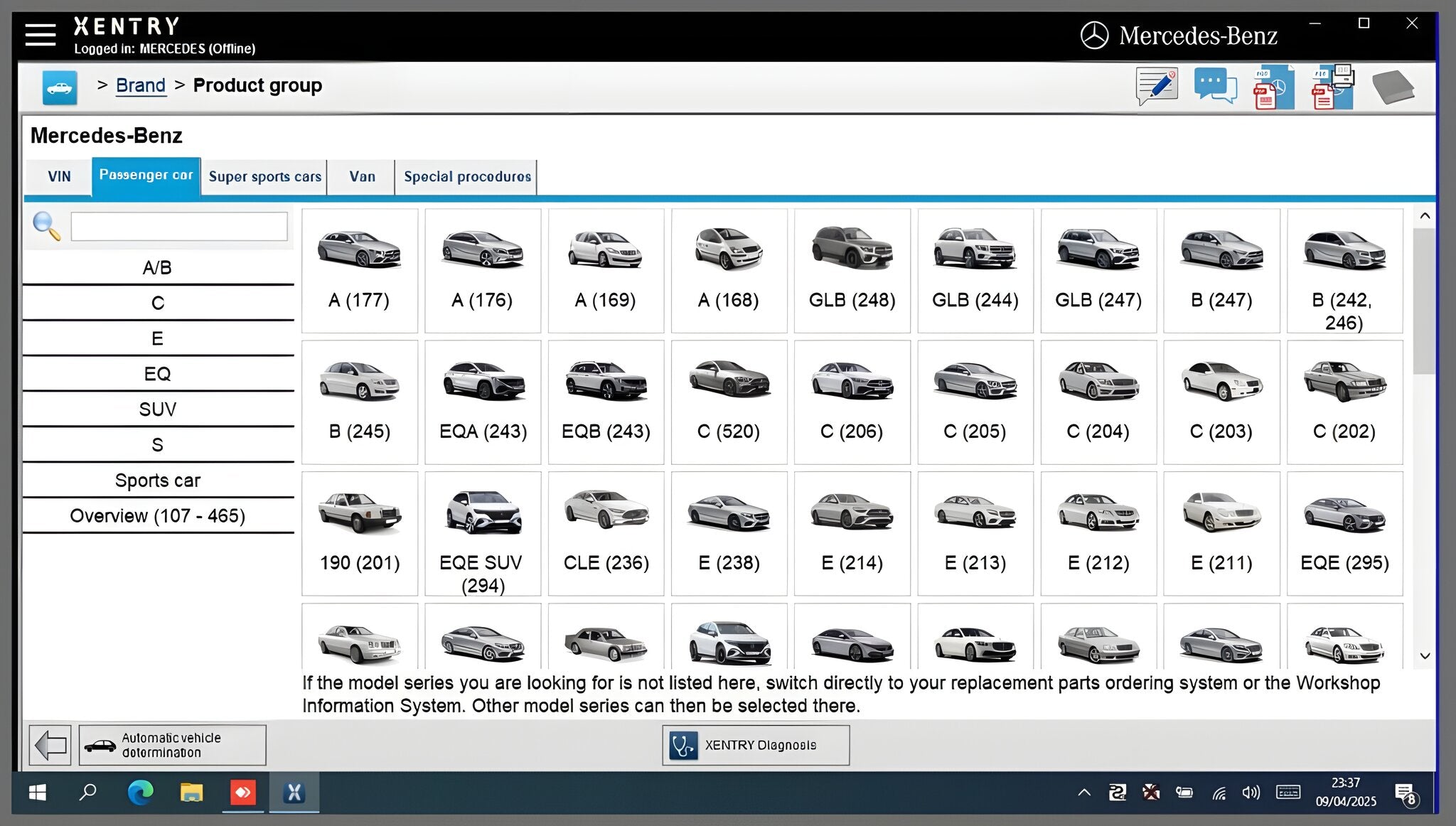 Mercedes Xentry OpenShell / PassThru 2026 | OEM Diagnostic